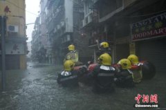 应急管理部:台风山竹模拟器外挂过境 次生灾害风